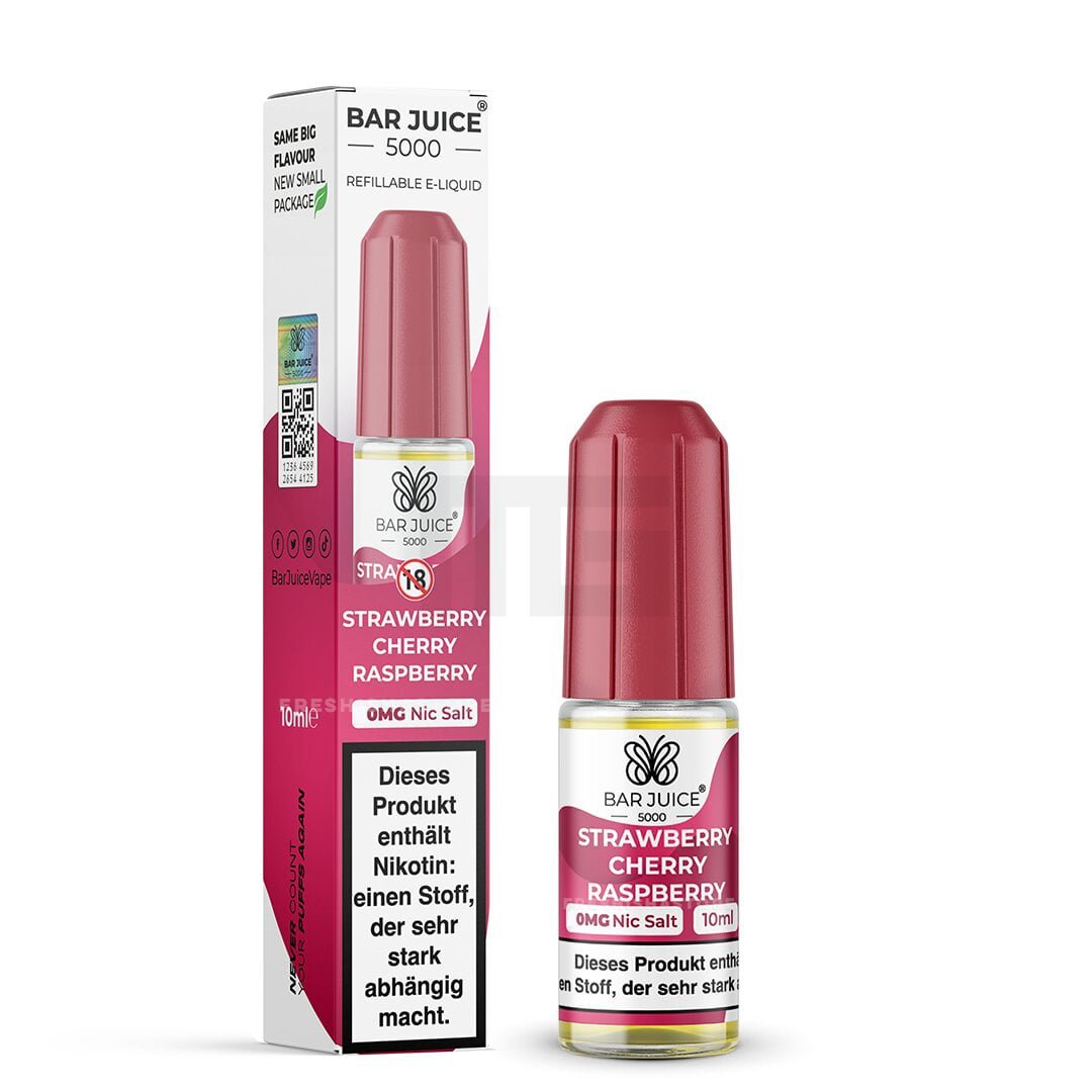 bar-juice-5000-strawberry-cherry-raspberry-10ml0mg Bar Juice 5000 - Strawberry Cherry Raspberry - 10ml - 0mg