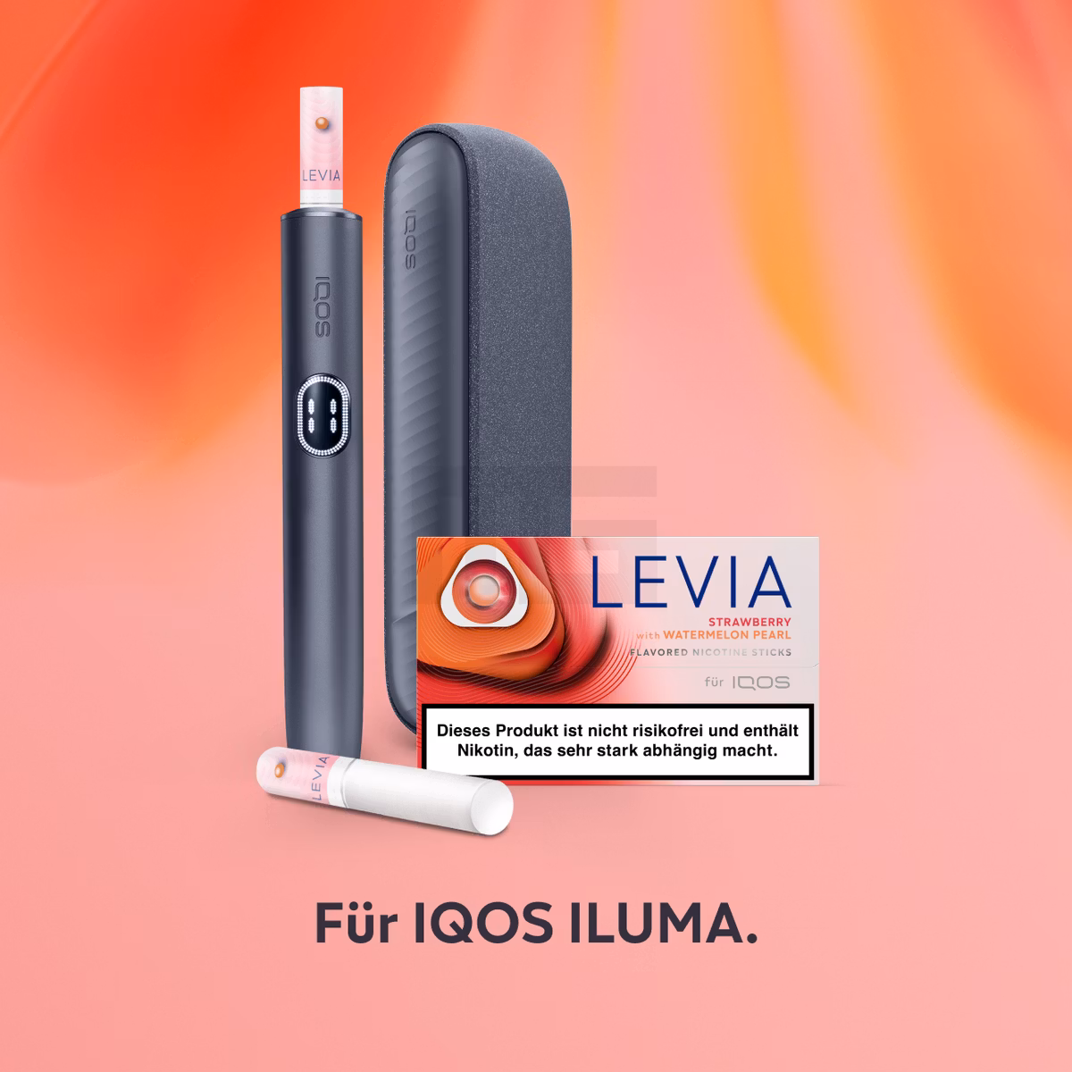 IQOS - LEVIA - Nikotinsticks - Strawberry with Watermelon Pearl