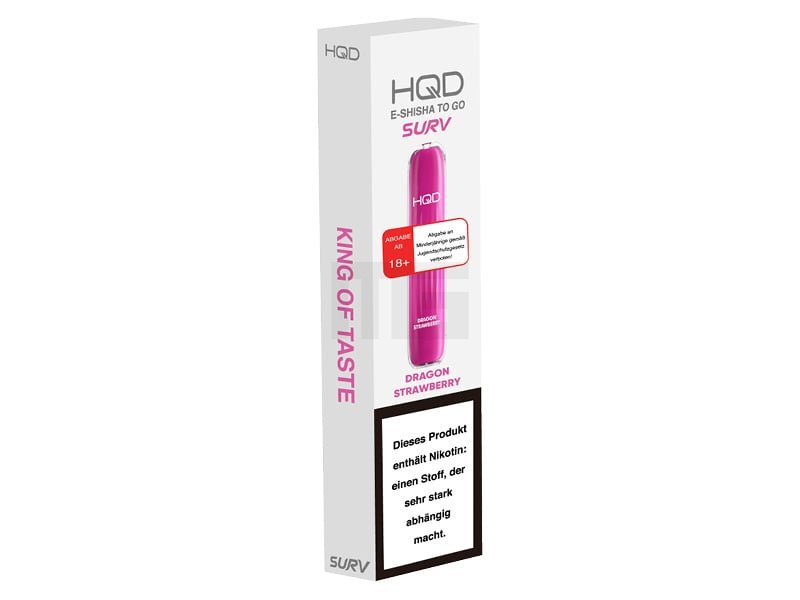 HQD - SURV - Einweg E-Zigarette - Dragon Strawberry - 20mg
