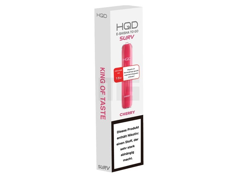HQD - SURV - Einweg E-Zigarette - Cherry - 20mg