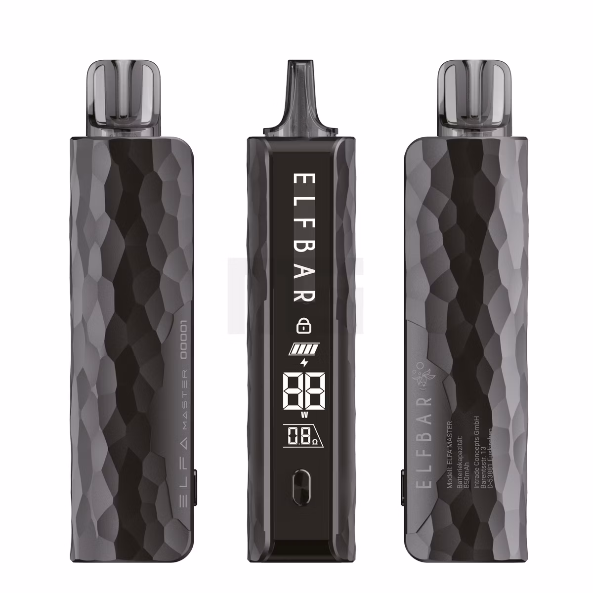 Elfbar - ELFA MASTER - Basisgerät - Obsidian Black