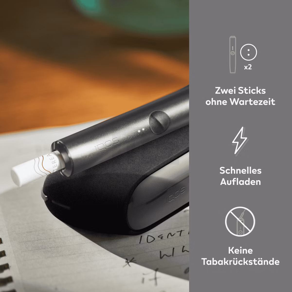 IQOS - ILUMA - Kit - Pebble Grey