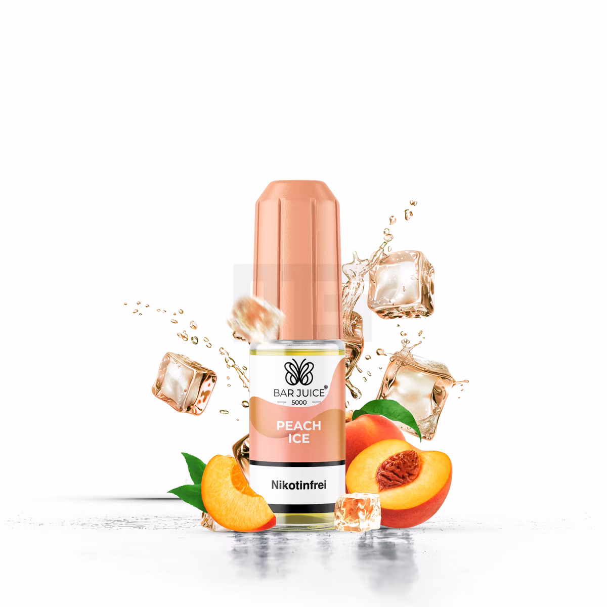 Bar Juice - 5000 - Peach Ice | Inhalt : 10ml | Nikotinsalz-Stärke : 0mg | Paketgröße : 1er Packung Bar Juice - 5000 - Peach Ice | Inhalt : 10ml | Nikotinsalz-Stärke : 0mg | Paketgröße : 1er Packung
