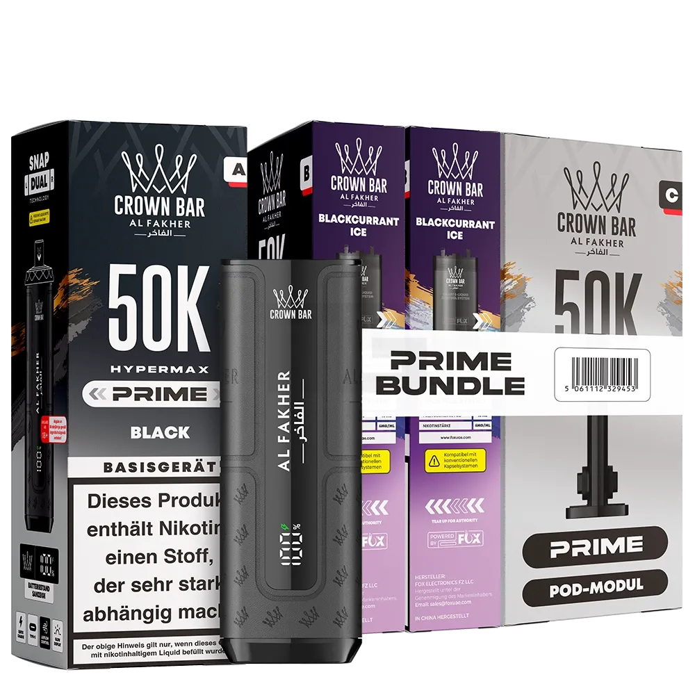 Al Fakher - Hypermax 50K - Starter Kit Al Fakher - Hypermax 50K - Starter Kit