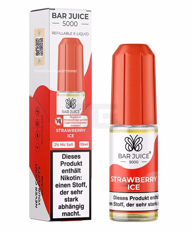 Bar Juice 5000 - Strawberry Ice - 10ml - 20mg