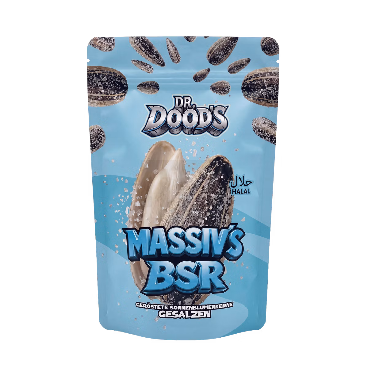 Dr. Doods Massiv`s BSR Sonnenblumenkerne Gesalzen 100g Dr. Doods Massiv`s BSR Sonnenblumenkerne Gesalzen 100g