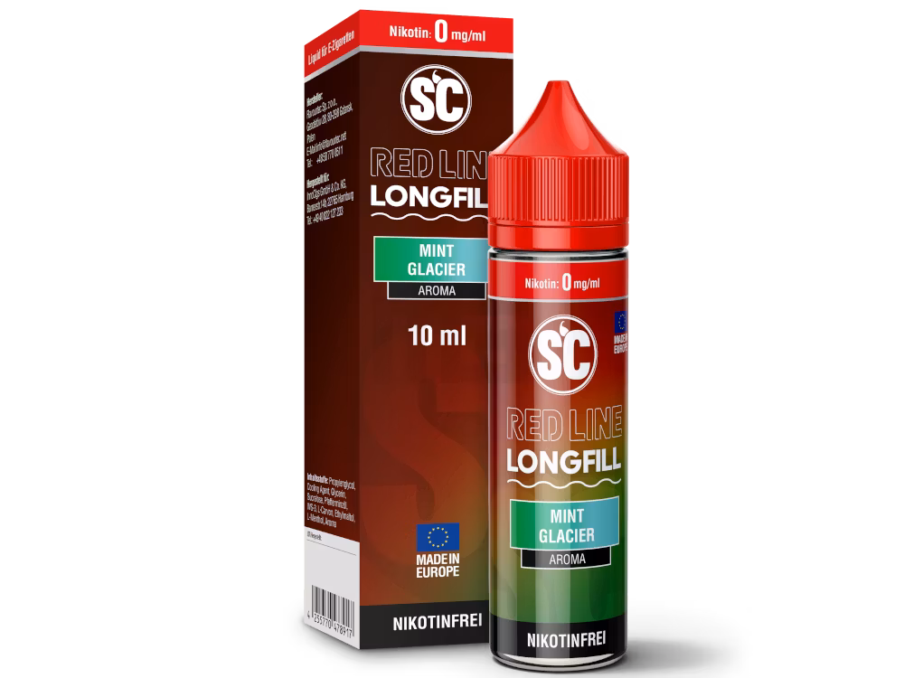 SC Red Line - Aroma - 10ml - Mint Glacier | Inhalt : 10ml | Nikotinstärke : 0mg | Paketgröße : 1er Packung