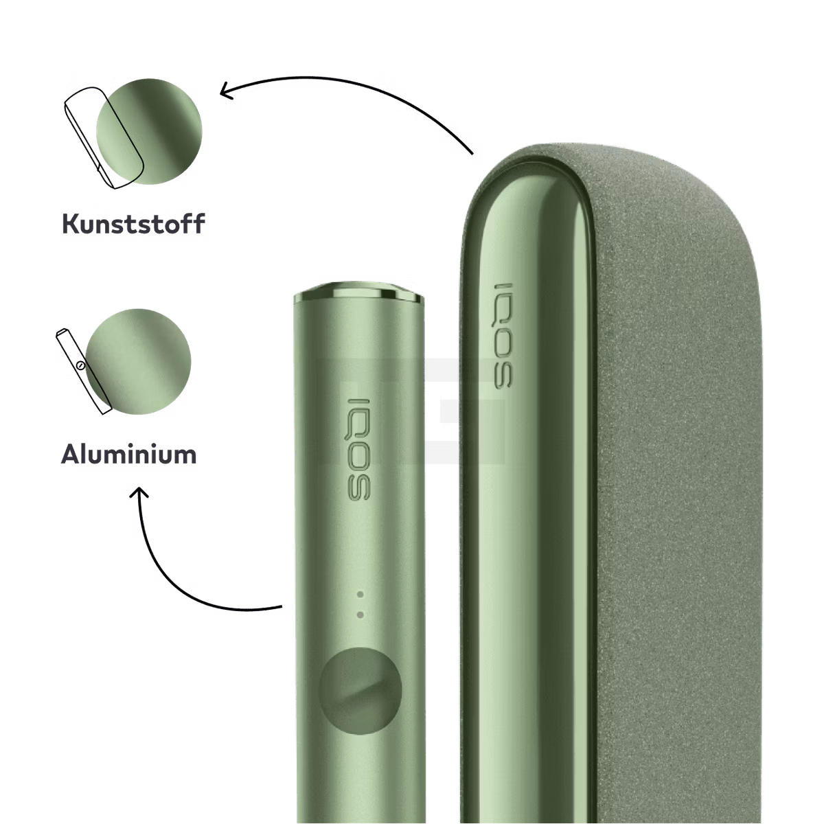 IQOS - ILUMA - Kit - Moss Green