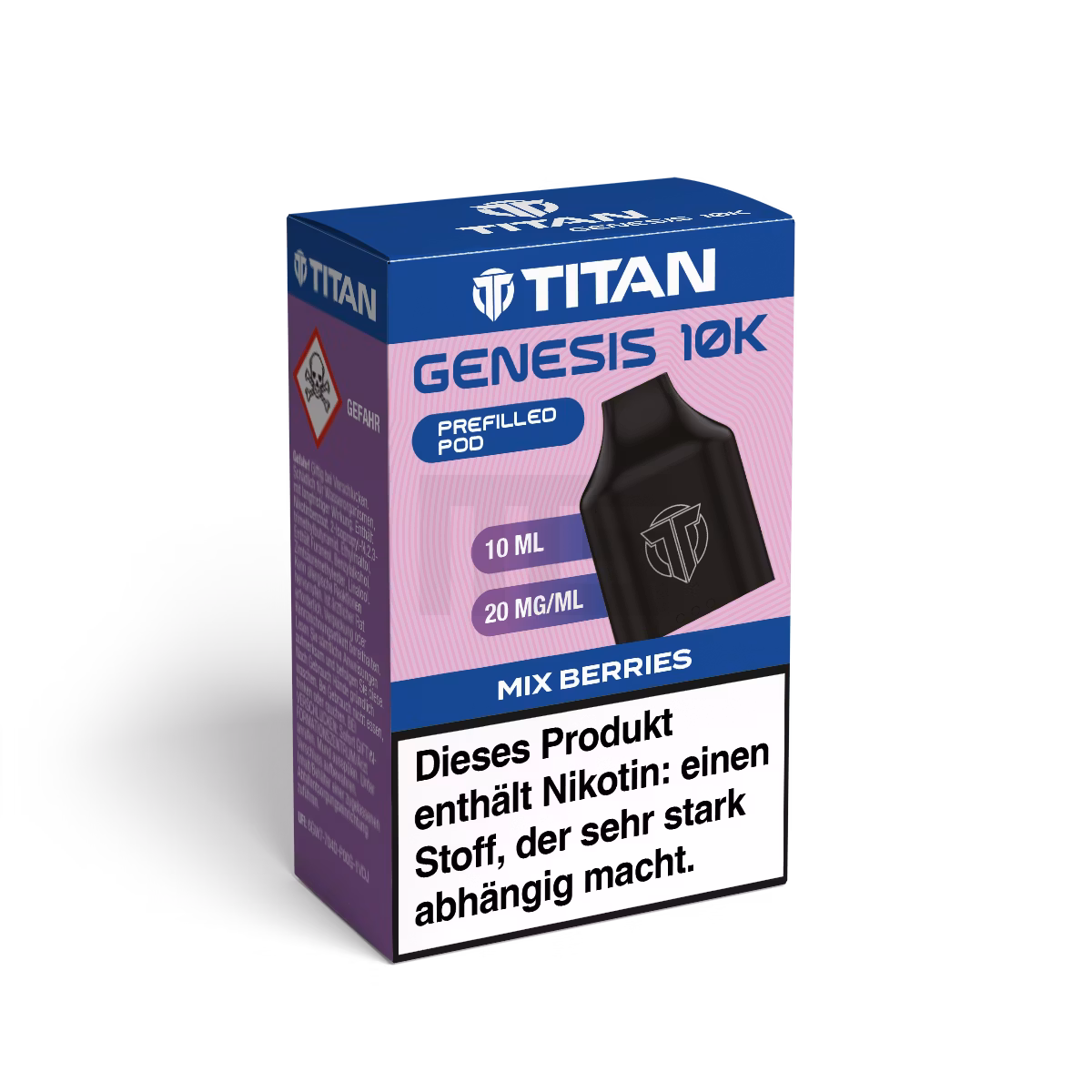 TITAN - Genesis 10K - Nachfüllbehälter - Mix Berries - 20mg
