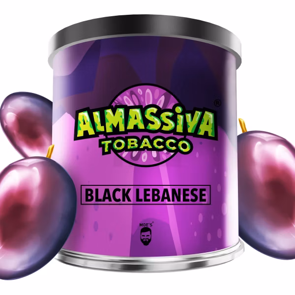 al-massiva-tobacco-black-lebanese-200g Al Massiva Tobacco - Black Lebanese - 200g
