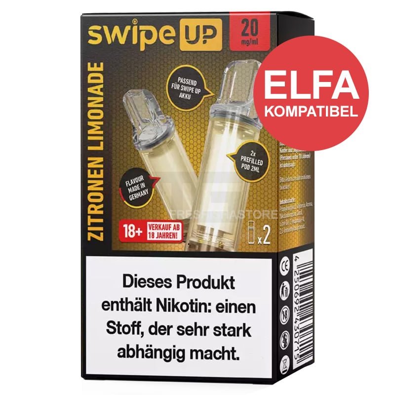 zitronenlimonade Swipe Up - Prefilled Pod - Zitronen Limonade - 2ml - 2er Pack