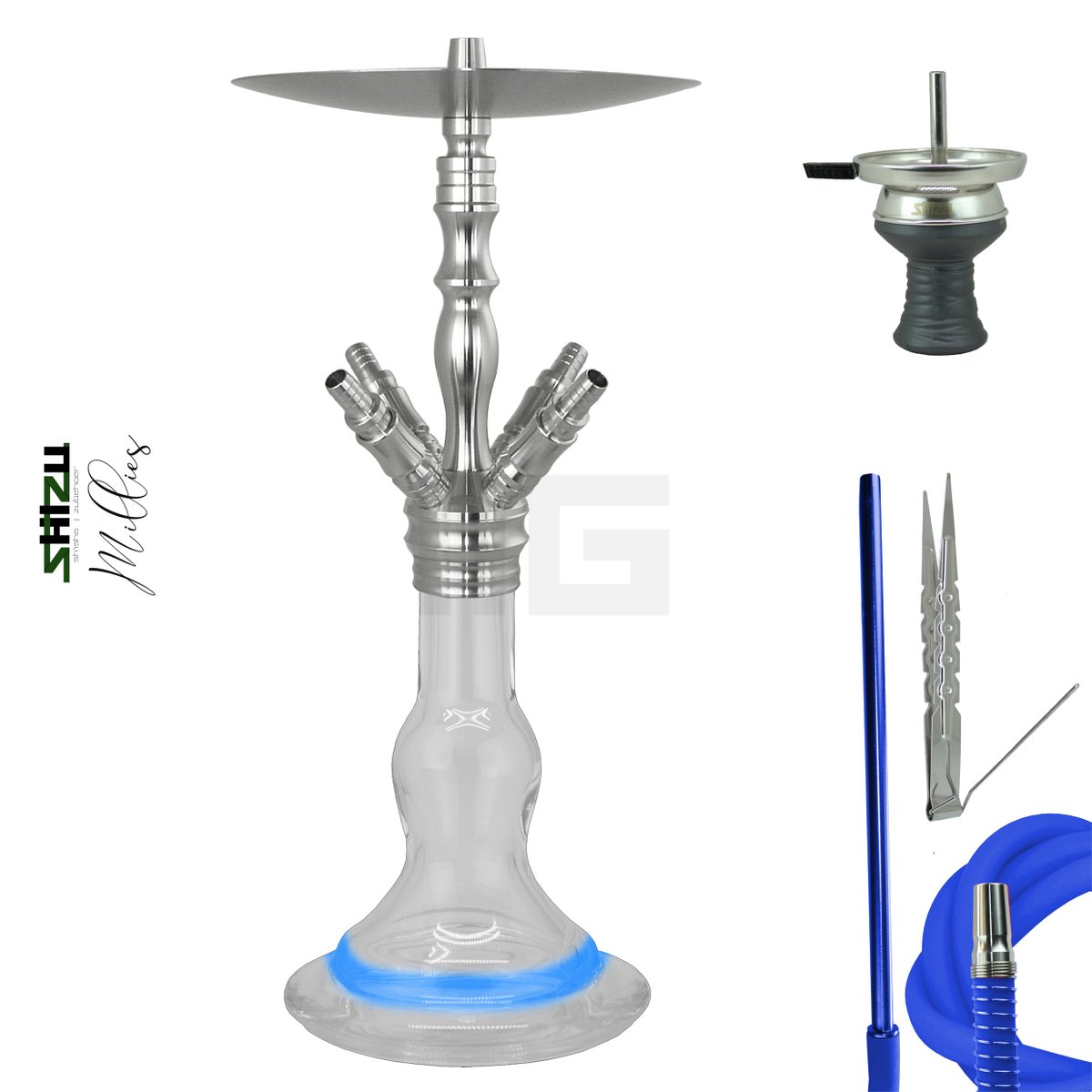 Shizu_912_Blue Shizu Shisha - Millies L912 - Blue