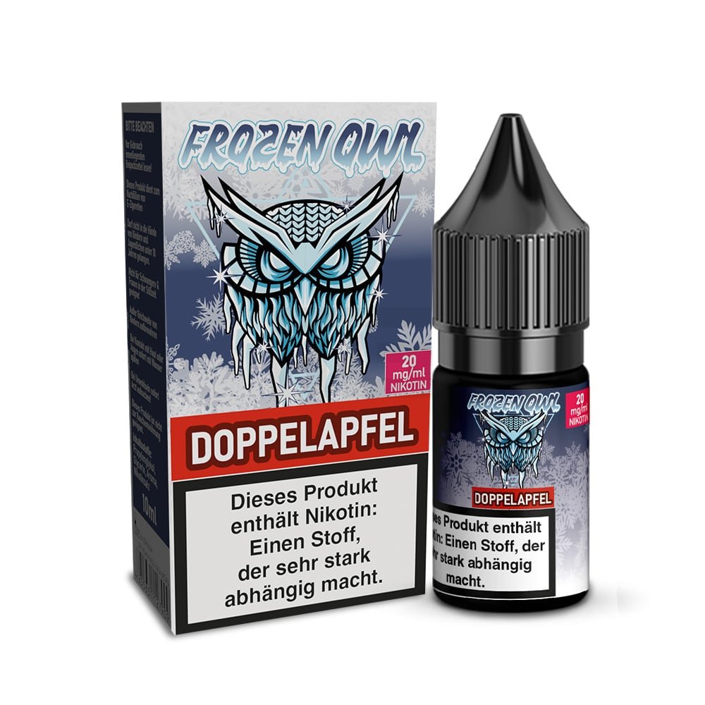 Frozen OWL - Nikotinsalz Liquid - 10ml - Doppelapfel - 10ml - 20mg