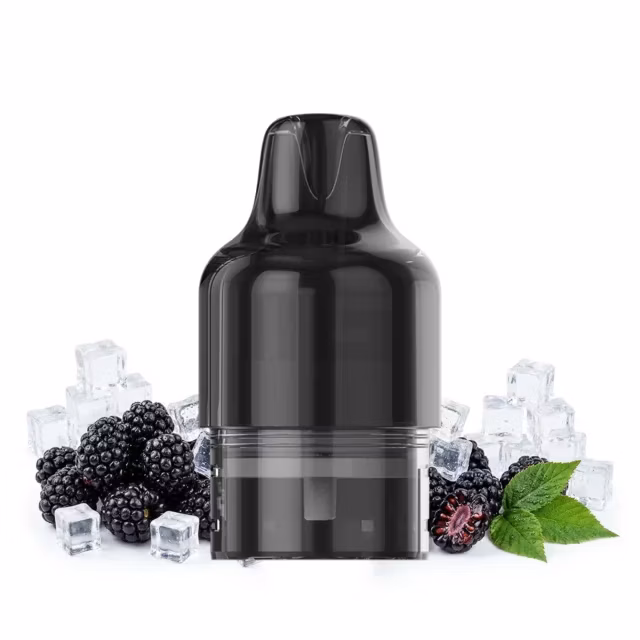 MegaBar GT22000 Leer Pod & 10ml E-Liquid Behälter Blackberry 20mg
