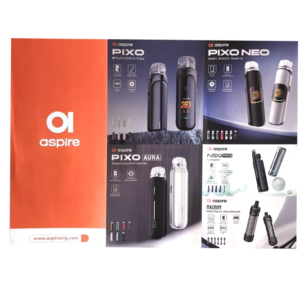 Aspire - Flyer - DIN Lang - 4/4-farbig