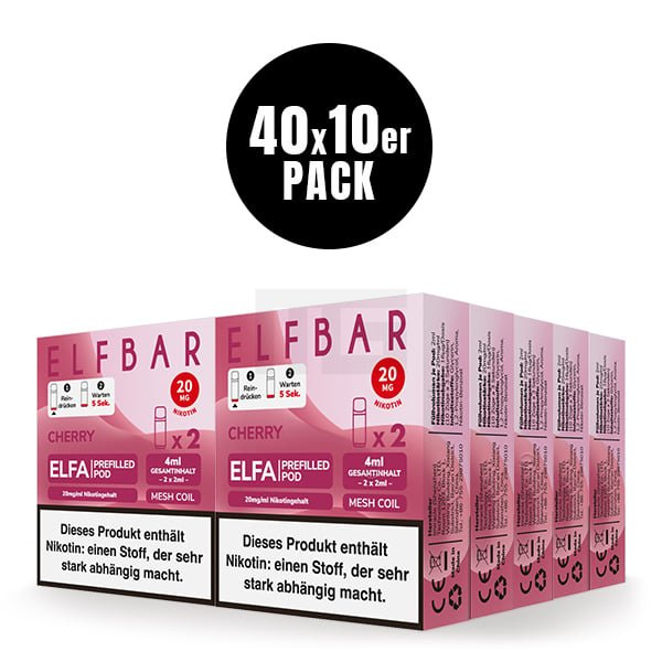 Elfbar - ELFA - Prefilled Pod - 2ml - 2er Pack - Cherry