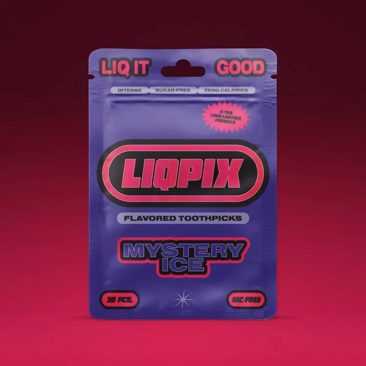 LiqPix Zahnstocher Mystery Ice 30 Stück