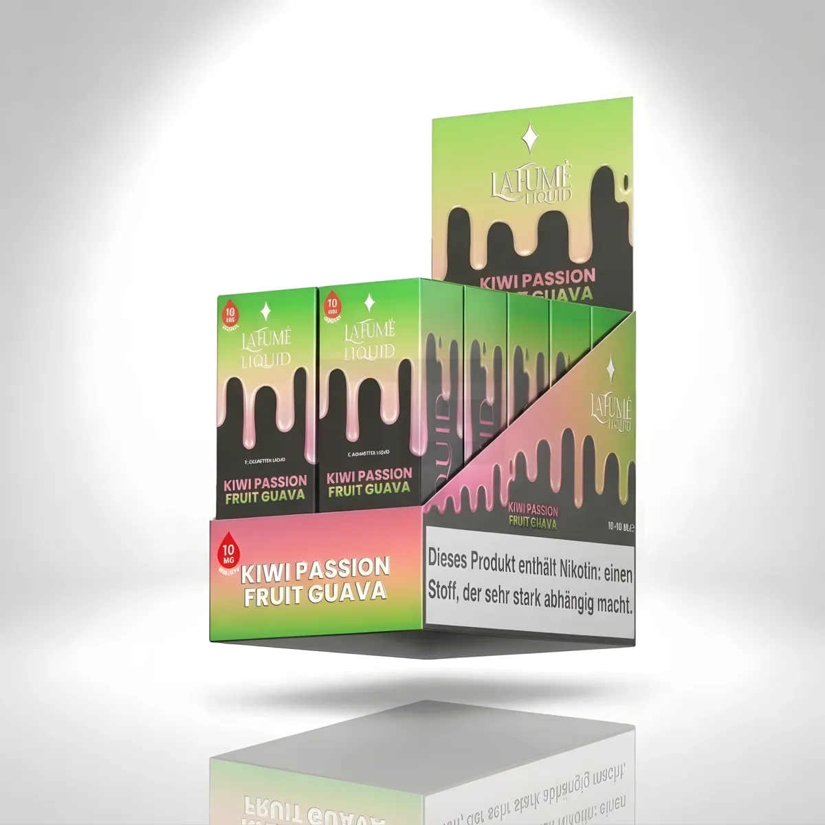La Fume - Nikotinsalz-Liquid - Kiwi Passion Fruit Guava- 10ml - 10mg La Fume - Nikotinsalz-Liquid - Kiwi Passion Fruit Guava- 10ml - 10mg
