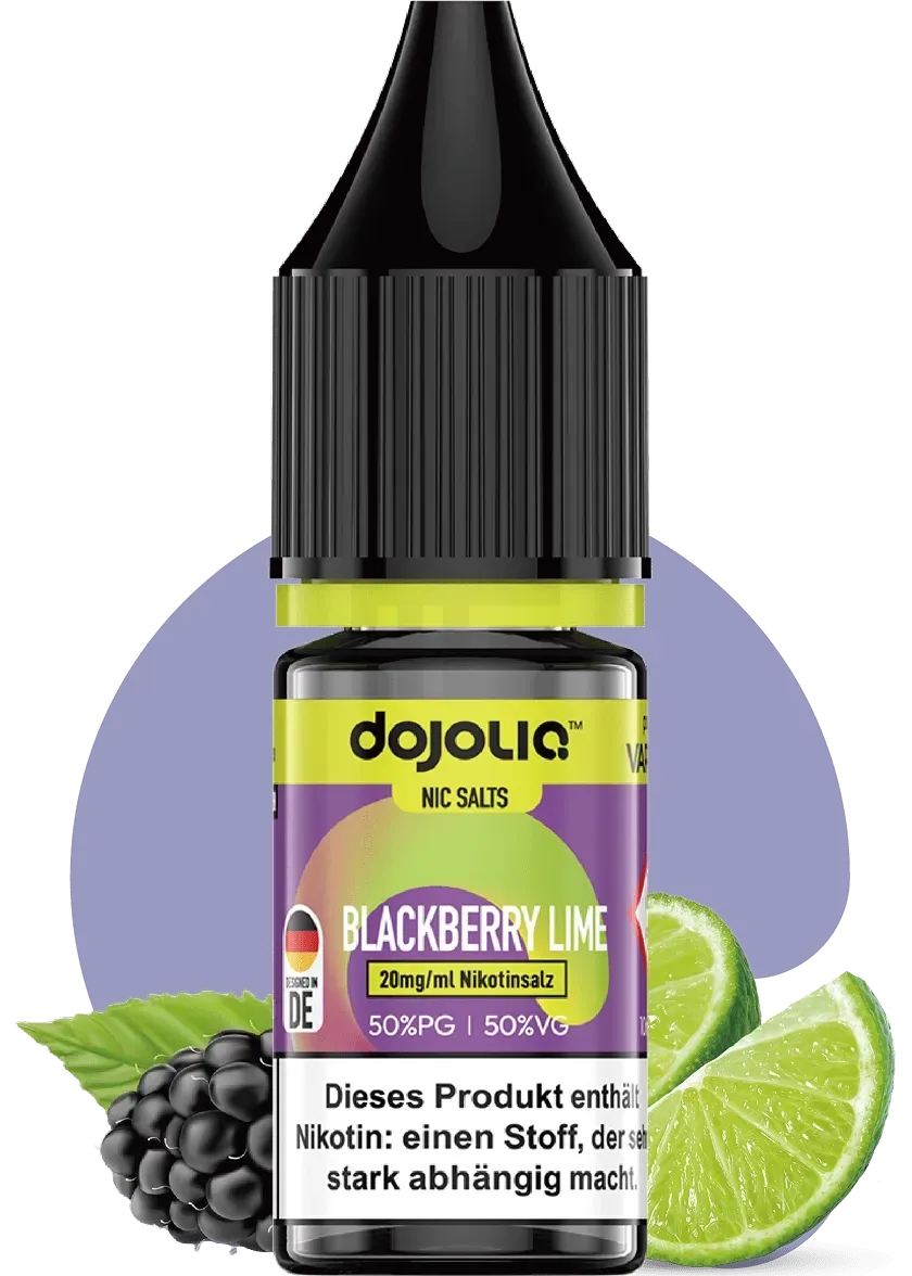 Vaporesso - Dojoliq - Nikotinsalz-Liquid - 10ml - Blackberry Lime - 20mg