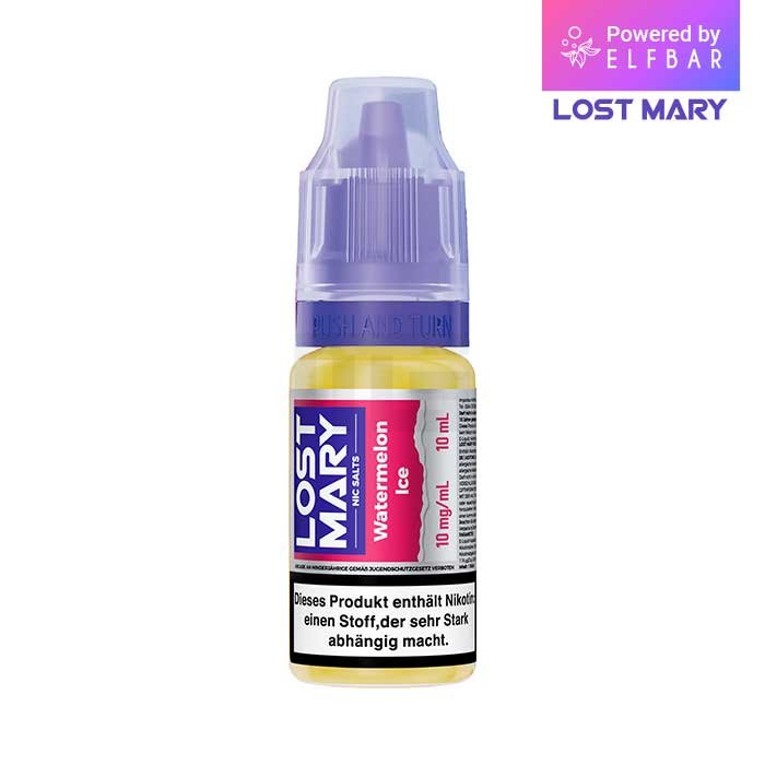 Lost Mary Nikotinsalz-Liquid - Watermelon Ice | Nikotinsalz-Stärke : 10mg