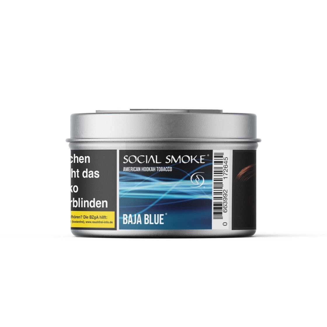 social-smoke-baja-blue-shisha-tabak-200g social-smoke-baja-blue-shisha-tabak-200g