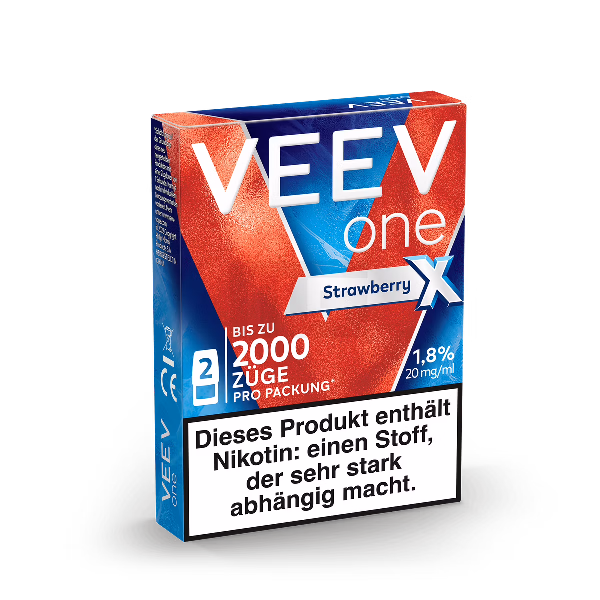VEEV - ONE - XTRA - Prefilled Pods - 2ml - 20mg - Strawberry