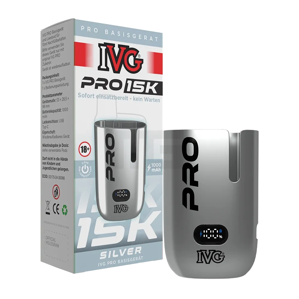 IVG - Pro 15K - Basisgerät - Silver