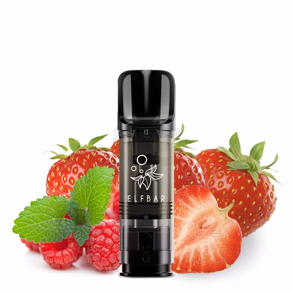 Elfbar - ELFA - Prefilled Pod - 2ml - 2er Pack - Strawberry Raspberry