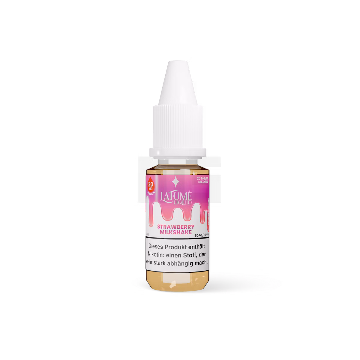 La Fume - Nikotinsalz-Liquid - Strawberry Milkshake - 10ml - 20mg