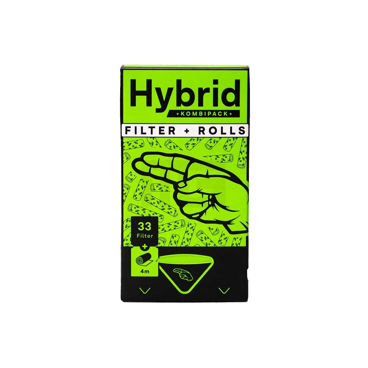 Hybrid Supreme - Aktivkohlefilter - 6,4mm - 33 Stück