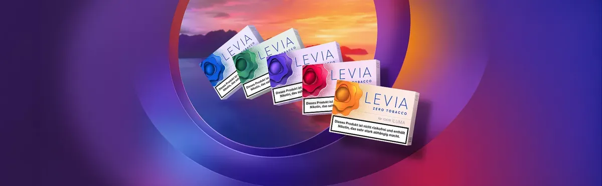 IQOS LEVIA – Fünf neue tabakfreie Nikotinsticks für intensiven Genuss