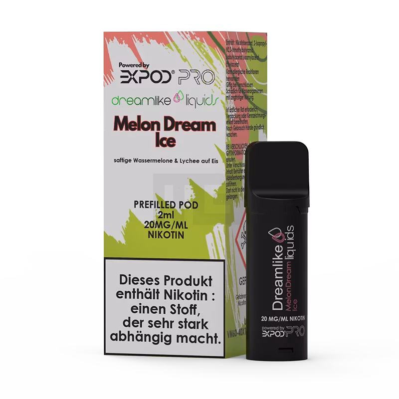 dreamlike-liquids-pod-20mg-melon-dream-ice Dreamlike Liquids - Prefilled Pod - Melon Dream Ice - 20mg