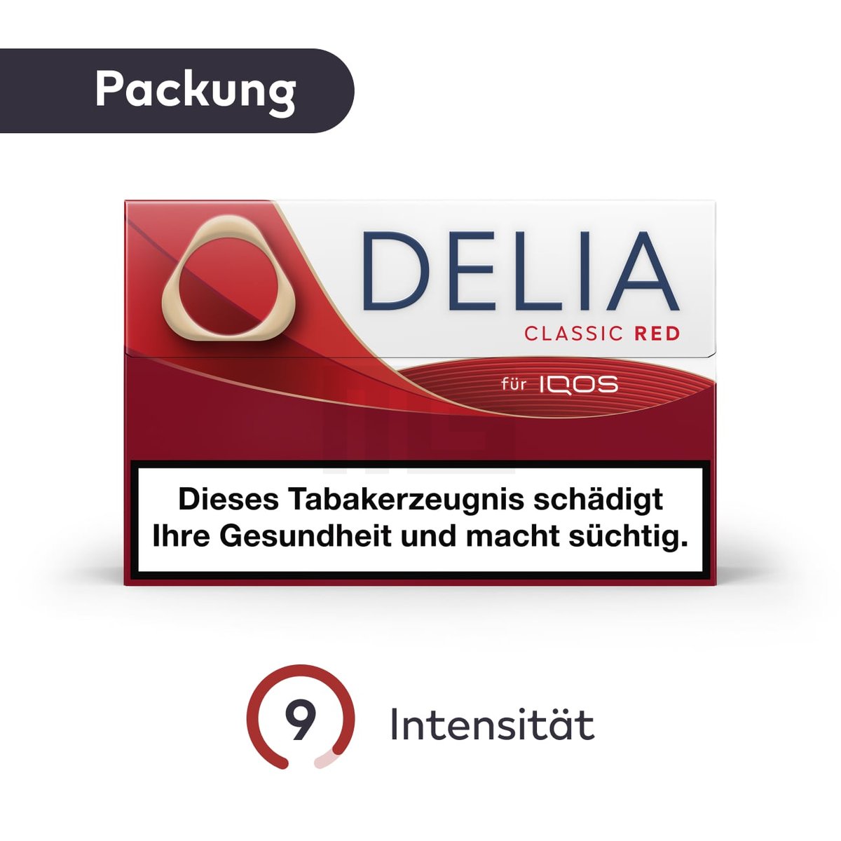 IQOS - Delia - Tabaksticks - Classic Red IQOS - Delia - Tabaksticks - Classic Red