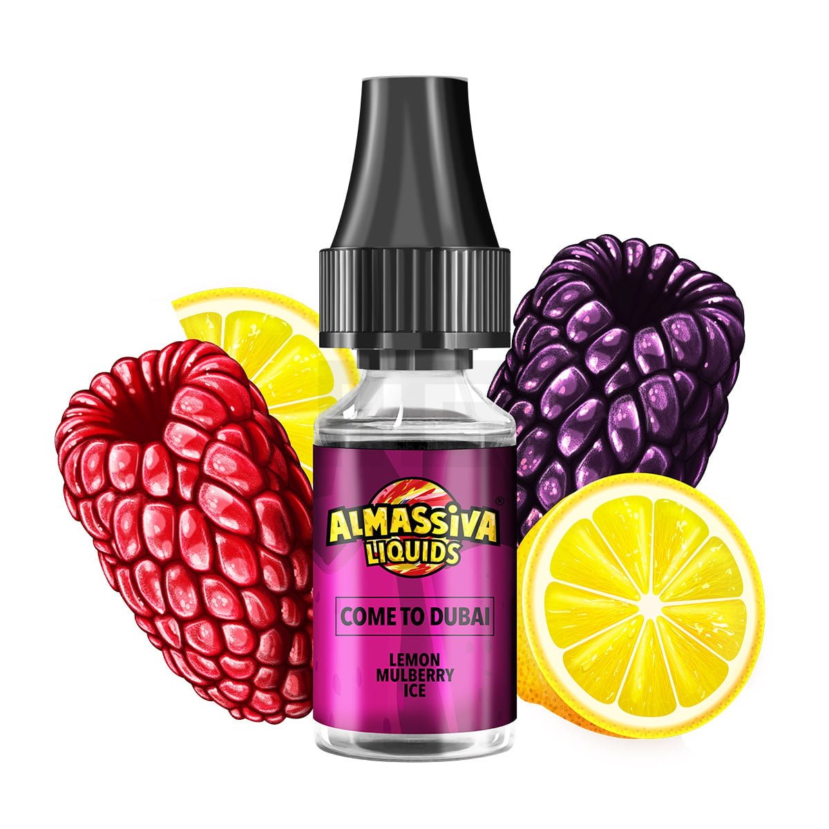 al_massiva_liquid_come_to_dubay_bottle_fruit Al Massiva - Come to Dubai - Nikotinsalzliquid - 10ml - 17mg