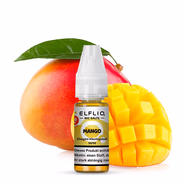 Elfbar - ElfLiq - 10ml - Mango | Nikotinsalz-Stärke : 20mg Elfbar - ElfLiq - 10ml - Mango | Nikotinsalz-Stärke : 20mg