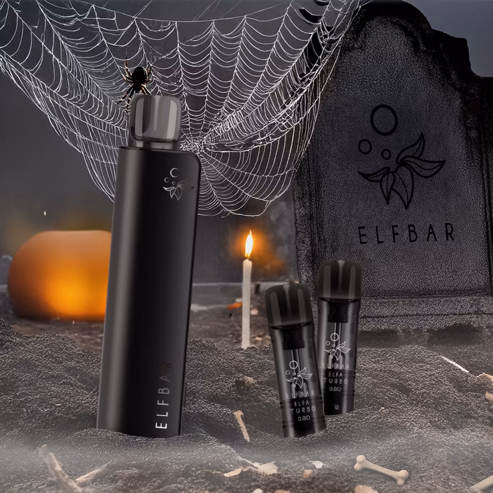 Elfbar - ELFA Master Basisgerät + Gratis Leerpods - Halloween 2025 Elfbar - ELFA Master Basisgerät + Gratis Leerpods - Halloween 2025