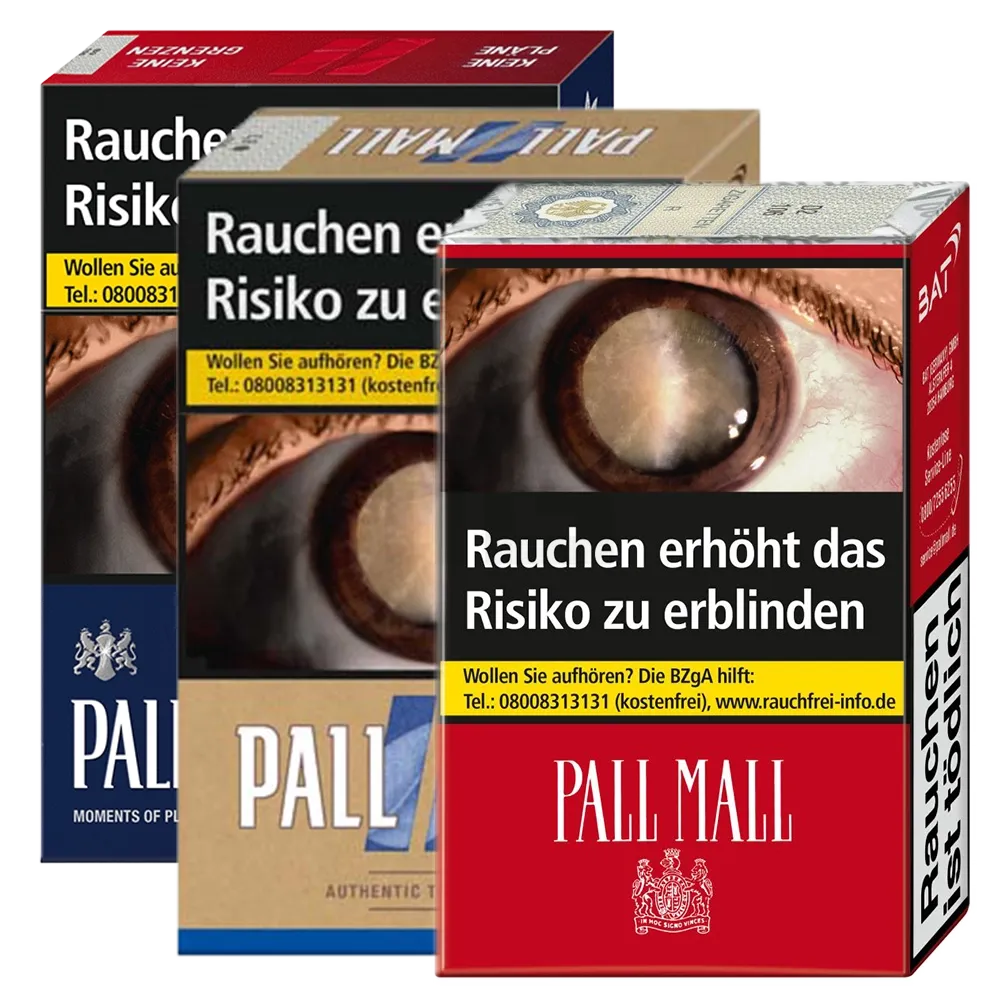 Pall Mall - Red | Paketgröße : Standard (20 Stk.)