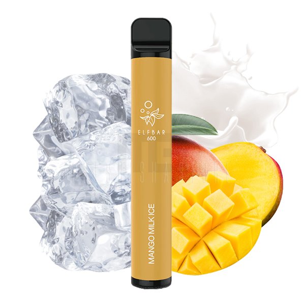 Elf Bar 600 Einweg E-Zigarette - Mango Milk Ice