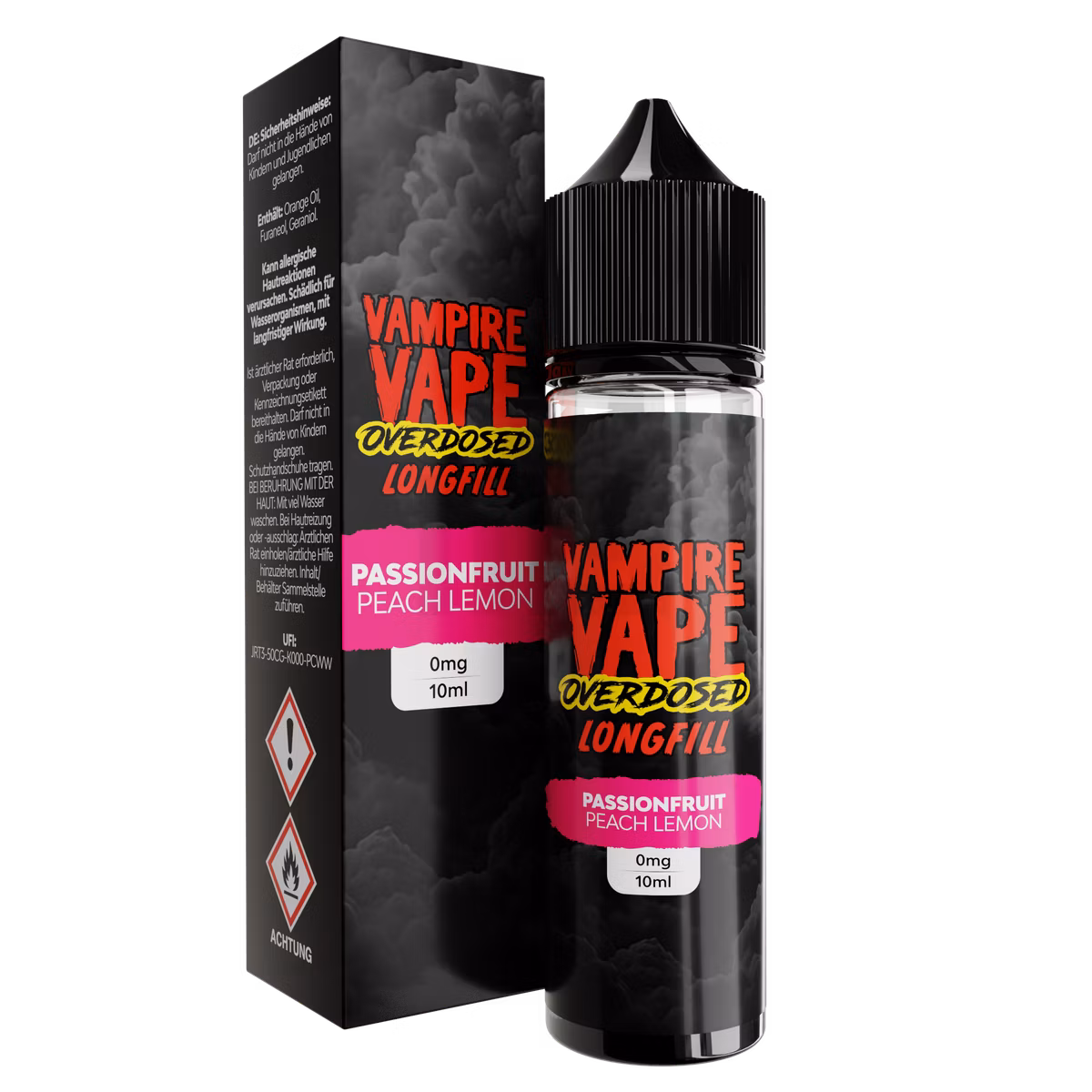 Vampire Vape - Overdosed - Passionfruit Peach Lemon - Aroma - 10ml