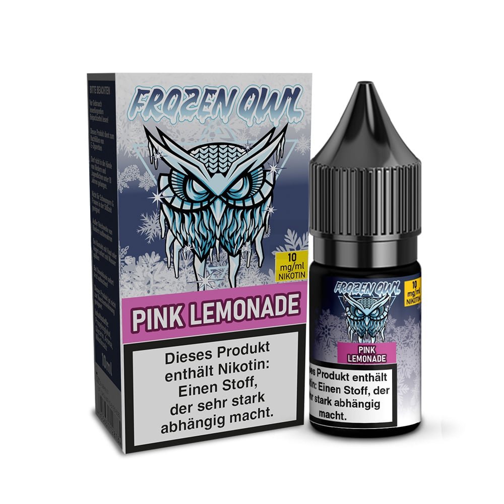 Frozen OWL - Nikotinsalz Liquid - 10ml - Pink Lemonade - 10ml - 10mg