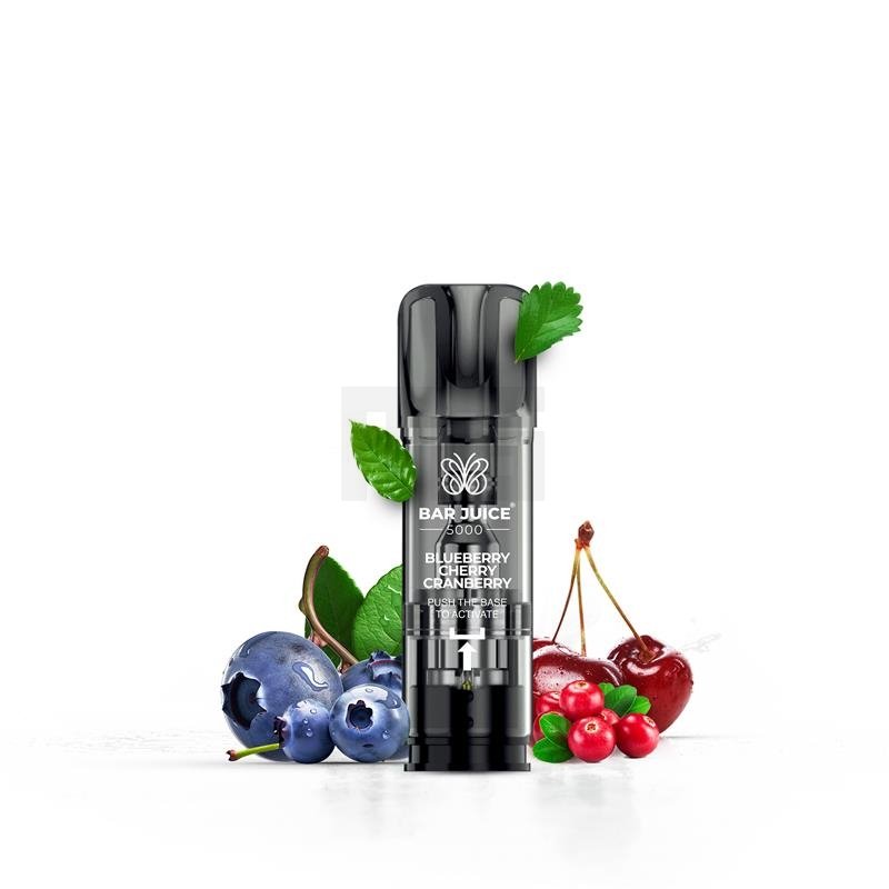 Bar Juice - Prefilled Pods - Blueberry Cherry Cranberry - 2ml - 20mg - 2er Paket