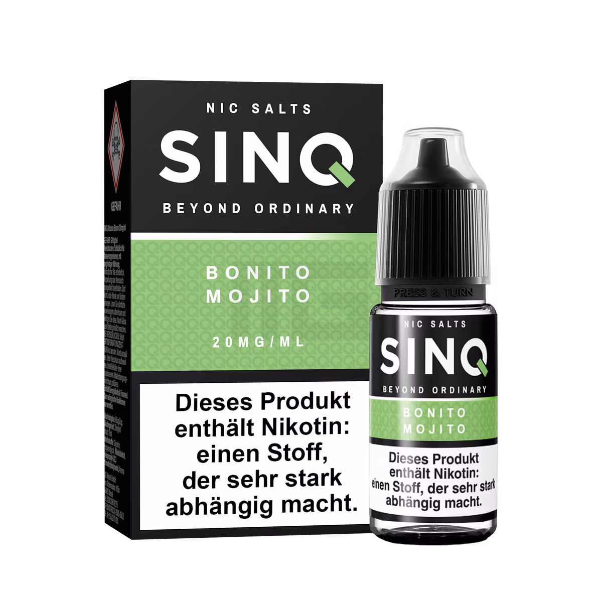 SINQ - Bonito Mojito - Nikotinsalz Liquids - 10ml - 20mg