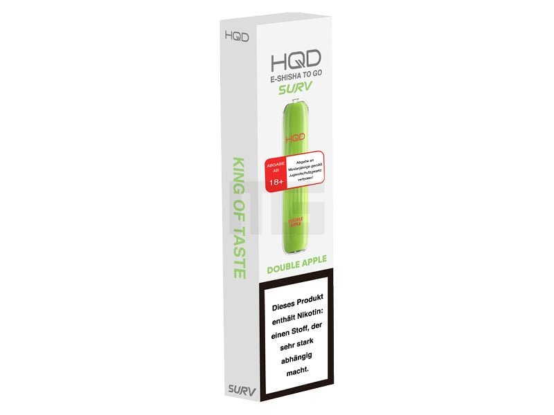 HQD - SURV - Einweg E-Zigarette - Double Apple - 20mg