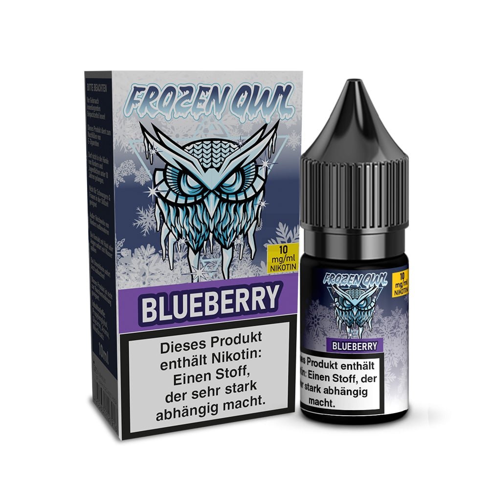 Frozen OWL - Nikotinsalz Liquid - 10ml - Blueberry - 10ml - 10mg