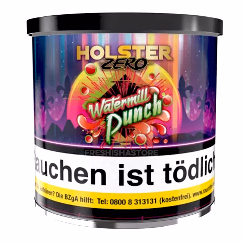 holster-zero-pfeifentabak-watermelon-punch-75g Holster - Zero - Pfeifentabak - Watermelon Punch - 75g