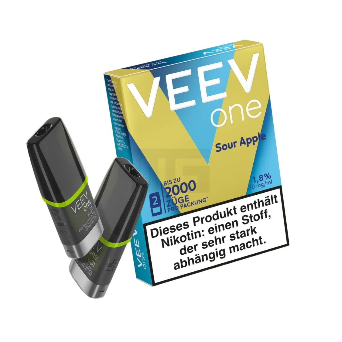 VEEV - ONE - Prefilled Pod - 2ml - Sour Apple VEEV - ONE - Prefilled Pod - 2ml - Sour Apple