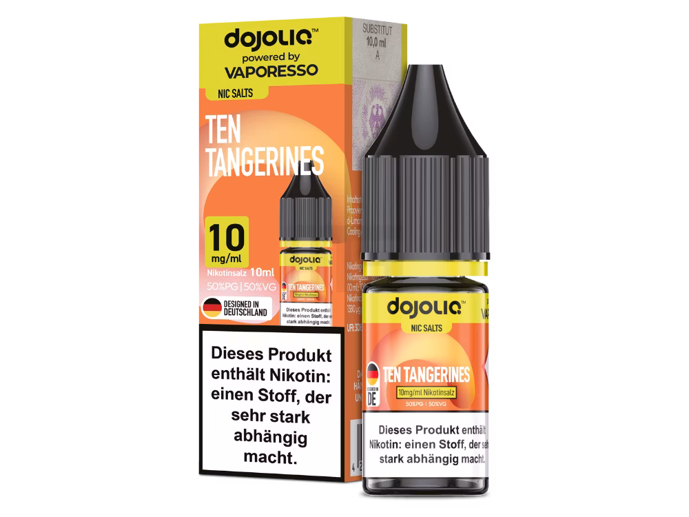 Vaporesso - Dojo - Nikotinsalz-Liquid - 10ml - Ten Tangerines - 10mg