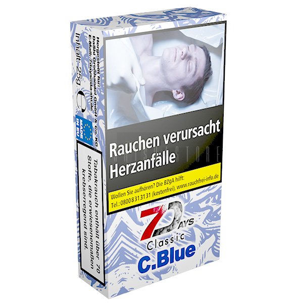 7days-cblue-classic-25g 7Days - C.Blue - Classic - 25g