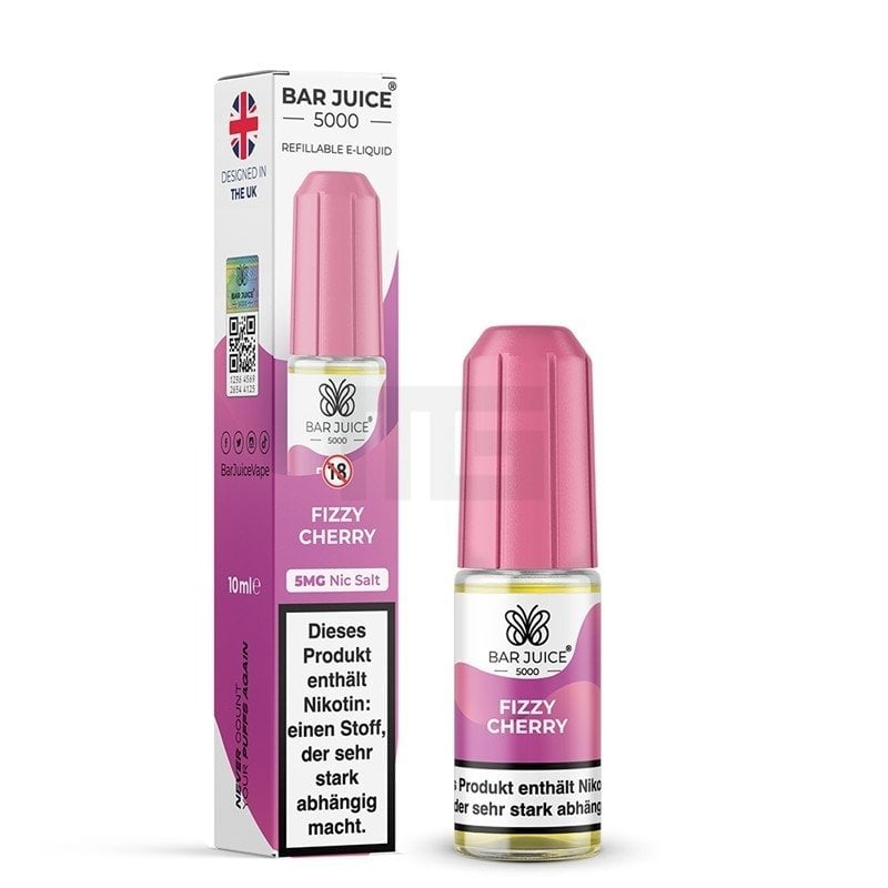 Bar Juice 5000 - Nikotinsalz - 10ml - 5mg - Fizzy Cherry