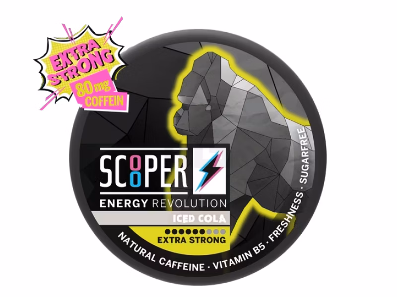 Scooper - Koffein Pouches - Iced Cola - 80mg